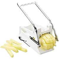 Kitchen Craft KCBB882 - Cortador de patatas fritas con hoja de acero inoxidable- Blanco